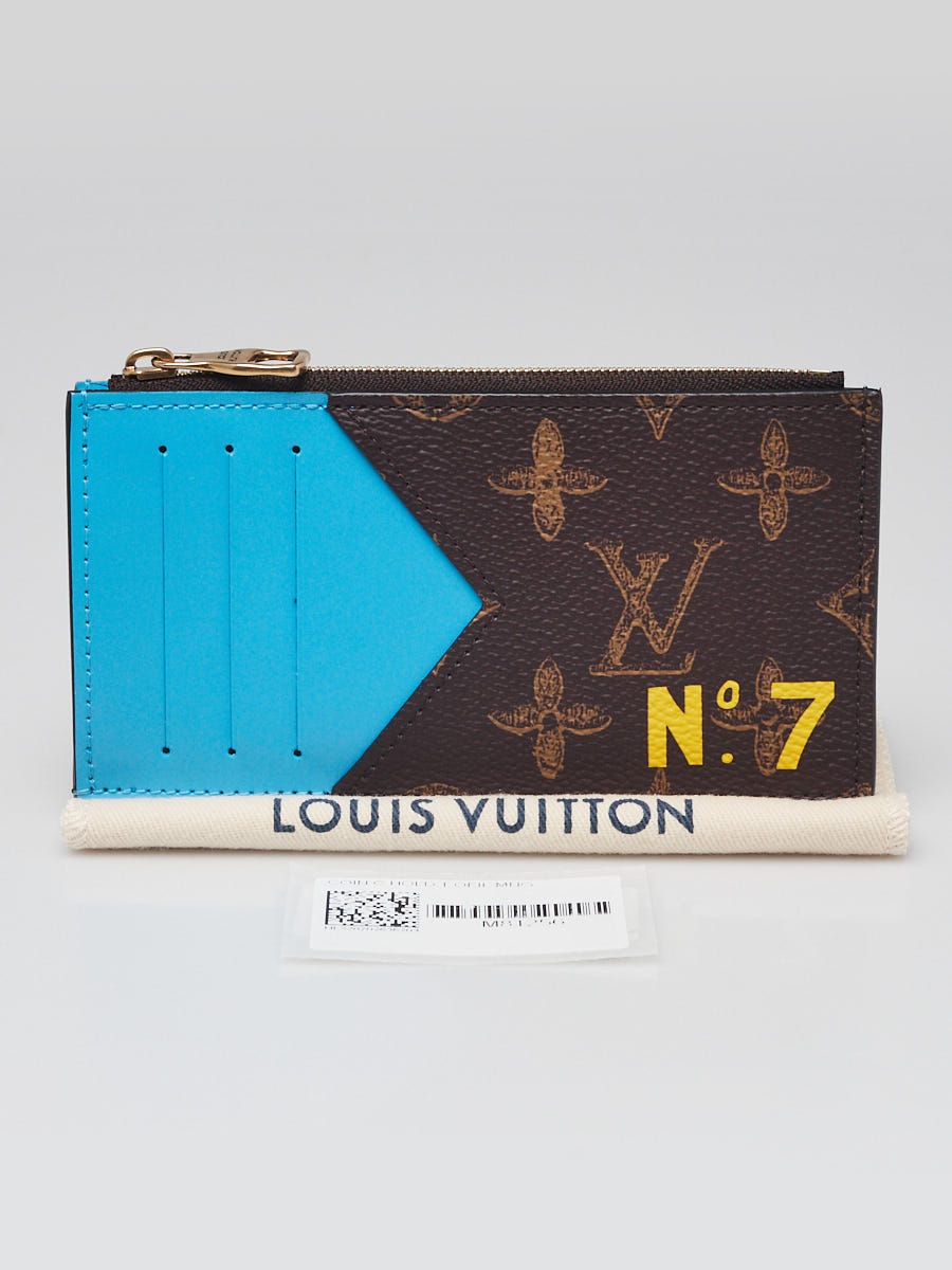 Louis Vuitton Leather ID Hangtag 2pc Set outlet Blue