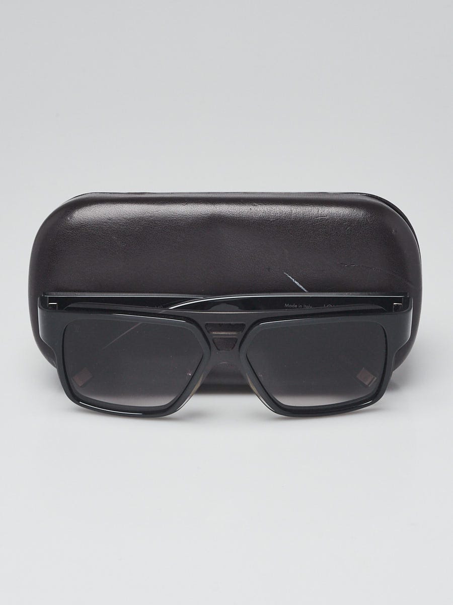 Louis Vuitton Brown Speckling Acetate Frame Monogram Lens Sunglasses Z0162E  - Yoogi's Closet