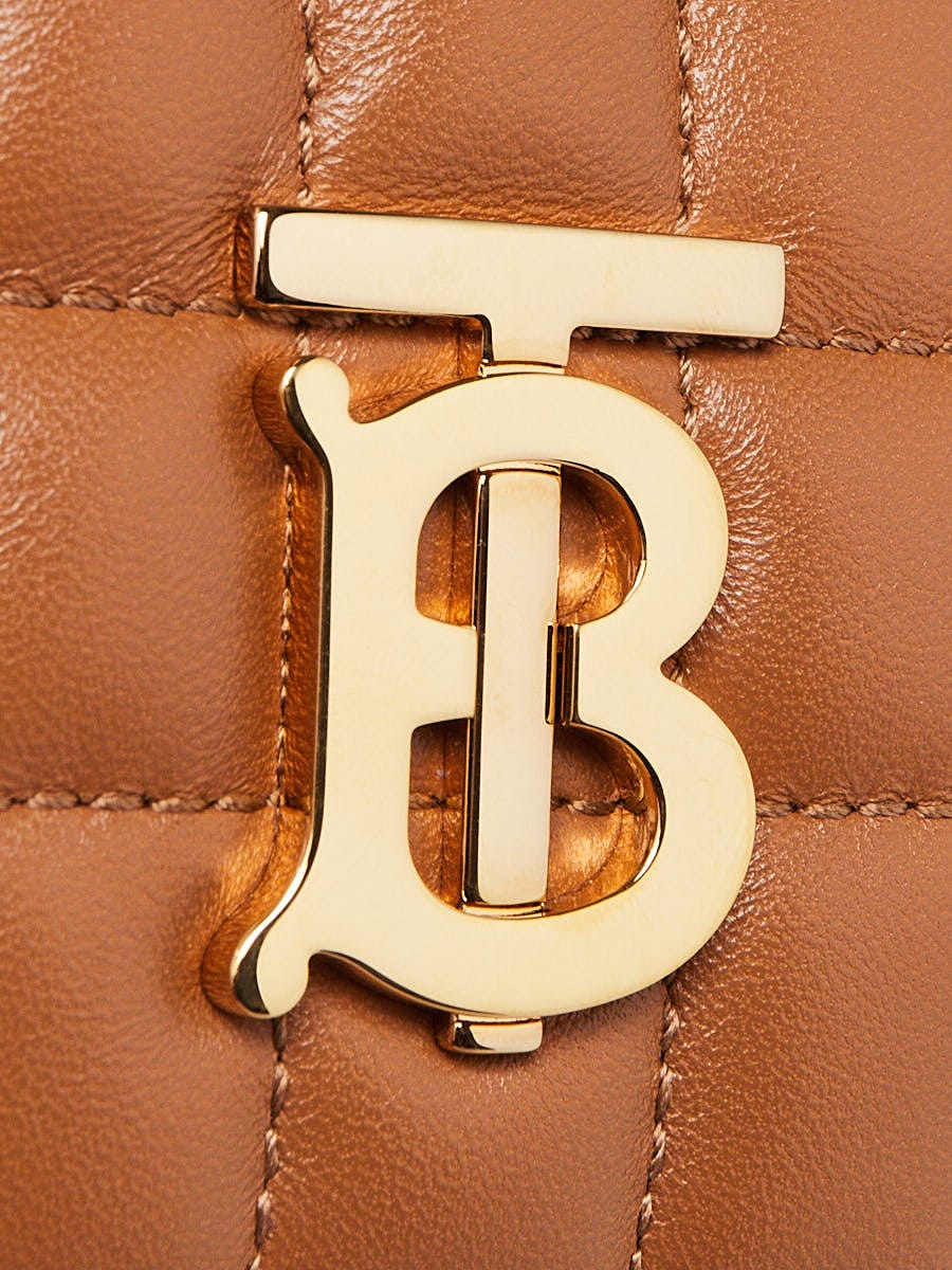 BURBERRY Calfskin Monogram TB Bum Bag Bright Orange | FASHIONPHILE