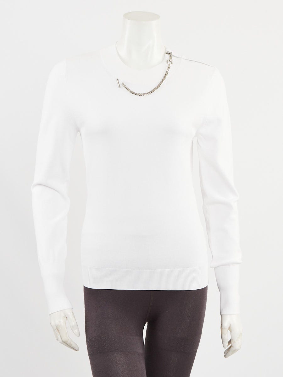Louis Vuitton White Viscose/Polyester Long Sleeve Uniformes