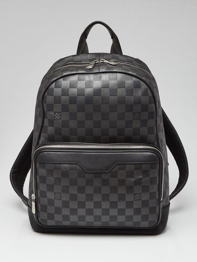 Louis Vuitton Onyx Damier Infini Campus Backpack Bag