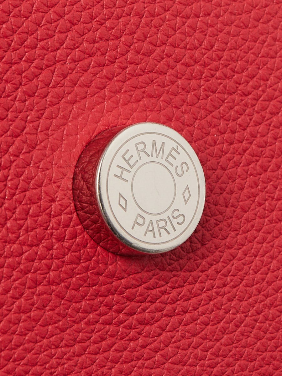 Hermes Opli 24 Cross Body Shoulder Bag Taurillon Novillo Leather