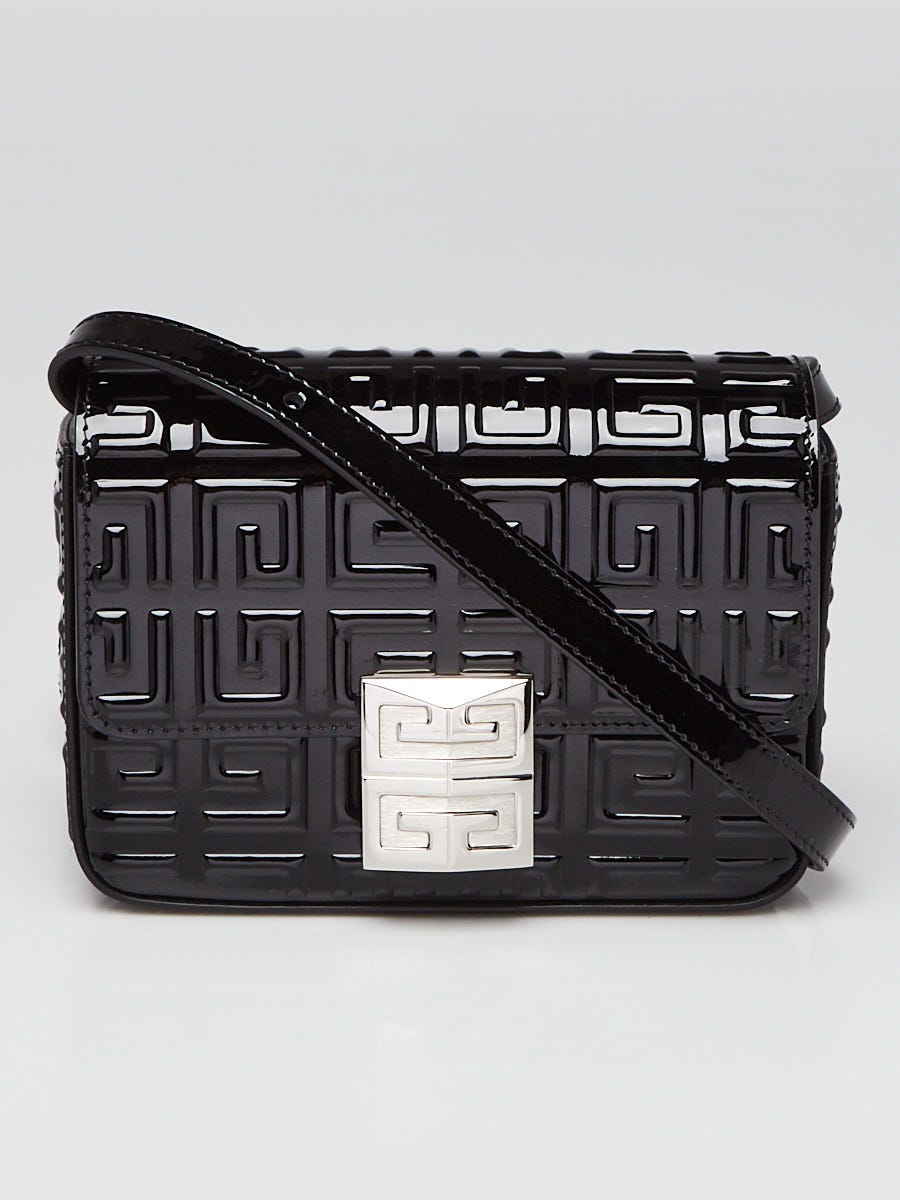 Prada Black Saffiano Leather Mini Crossbody Bag - Yoogi's Closet