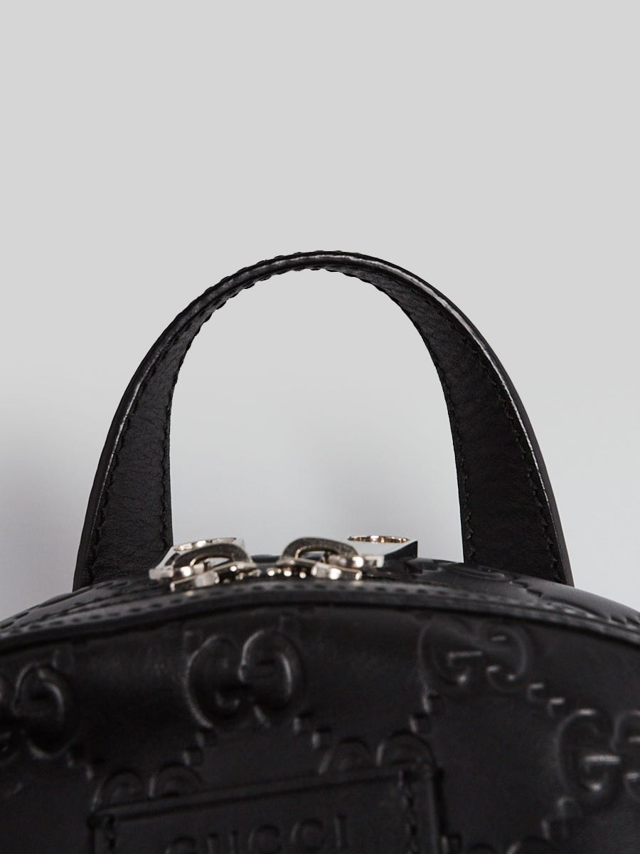 GUCCI Guccissima 450967 Black Leather Backpack Gucci | Bags | Gucci Guccissima 45967 Black Leather Backpack  main image 3