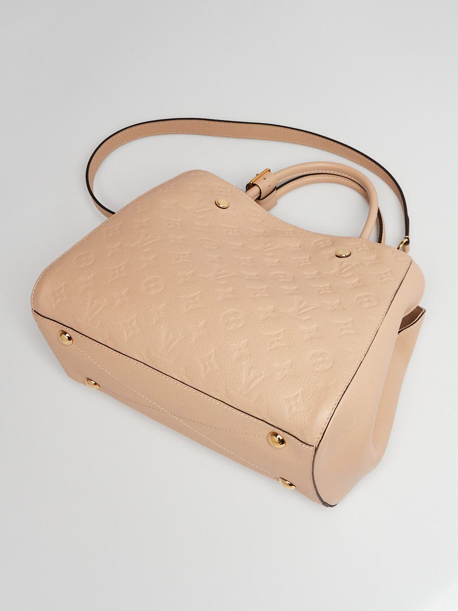 Louis Vuitton Dune Monogram Empreinte Leather Montaigne MM Bag For
