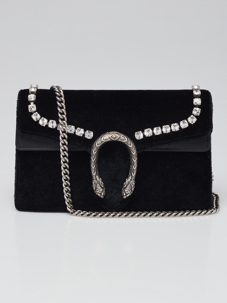 Gucci Super Mini Dionysus Bag - Black Mini Bags, Handbags - GUC1284997