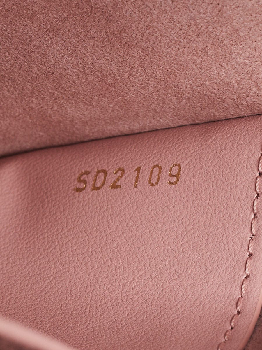Louis Vuitton Rose Poudre Monogram Empreinte Leather Vavin Chain
