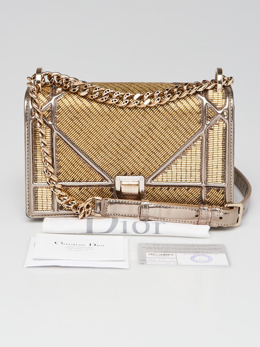 Dior discount diorama gold