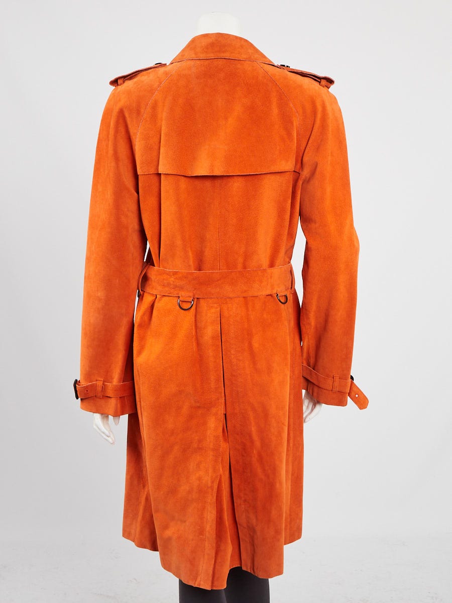 Burberry coat store mens orange