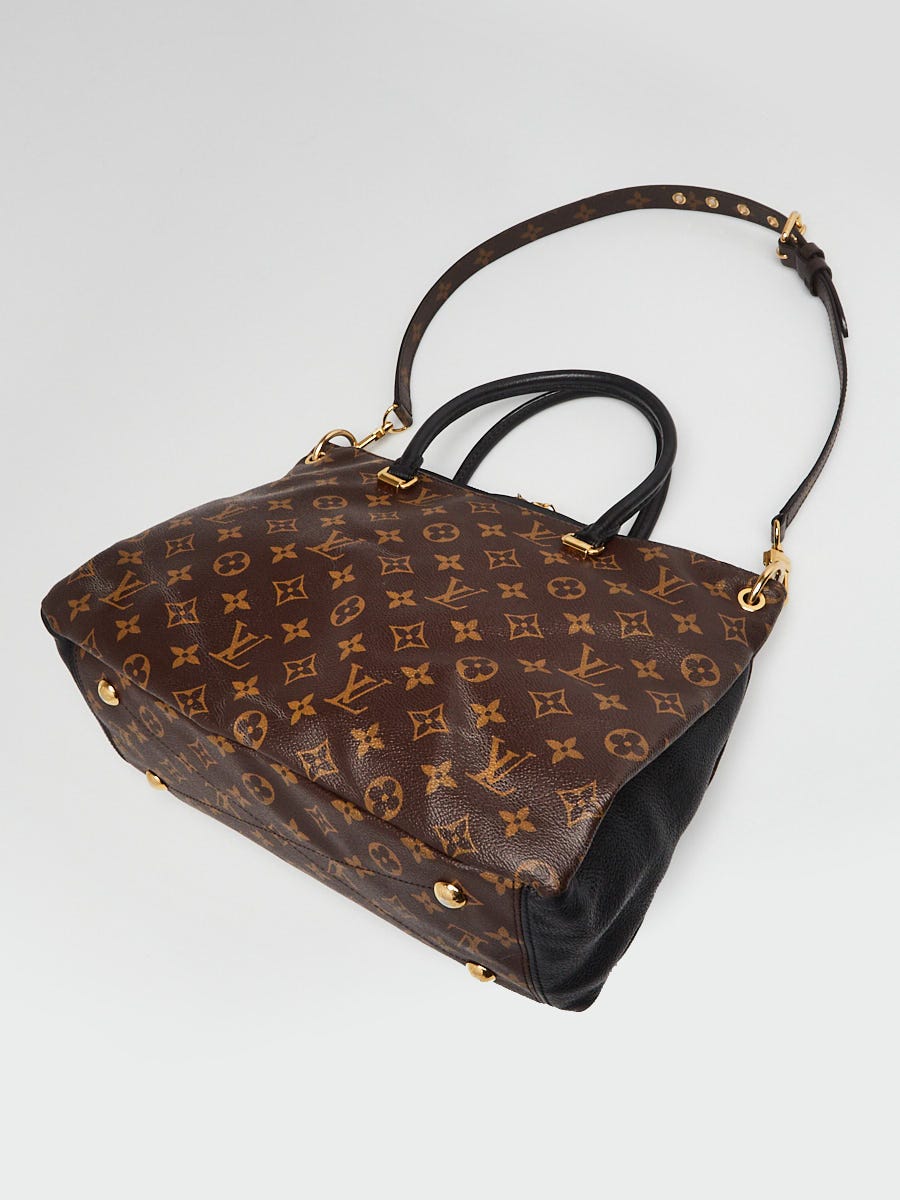 Louis Vuitton Bag PALLAS MM Monogram calf leather Black