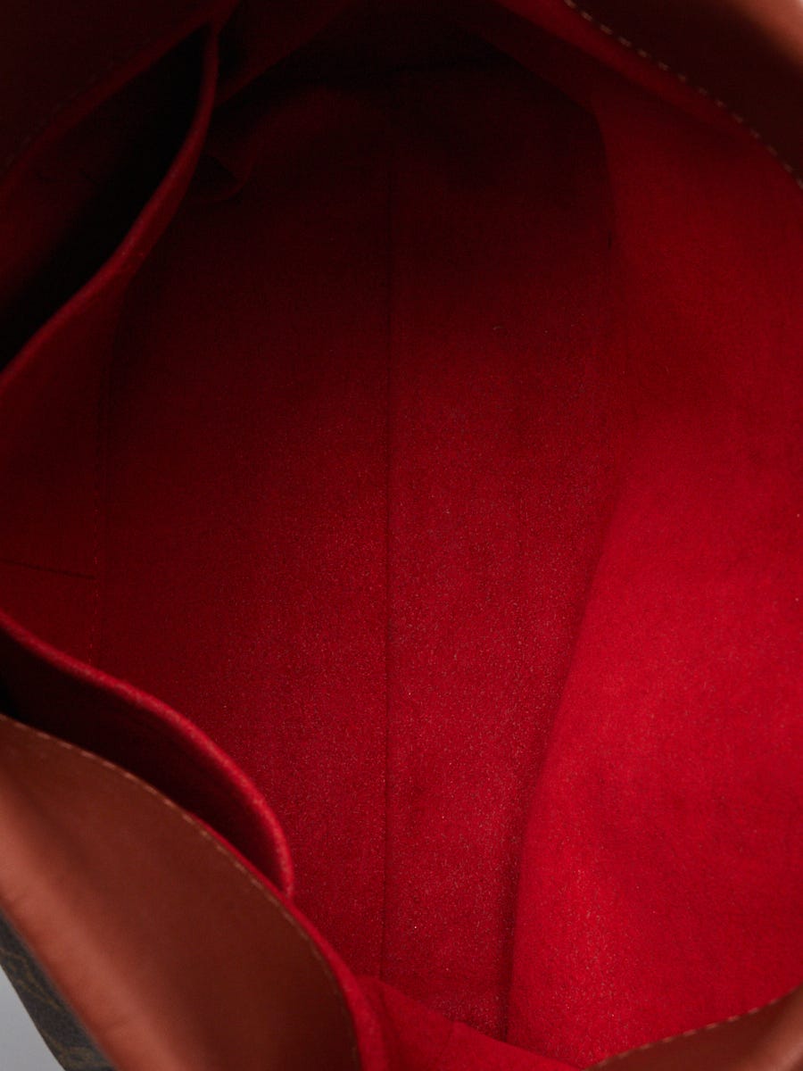 Monogram Tuileries Besace Caramel Rouge – Loom & Magpie Boutique