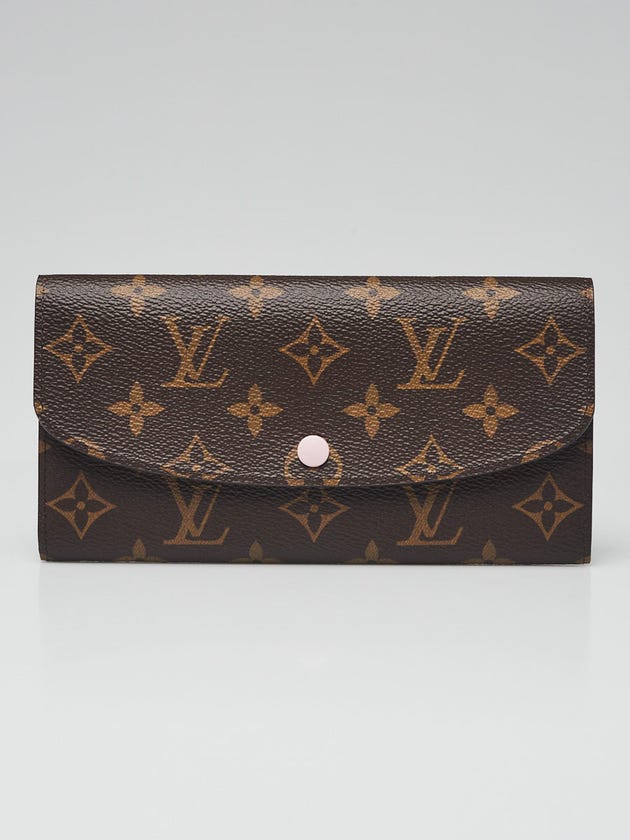 Louis Vuitton Monogram Canvas Emilie Wallet