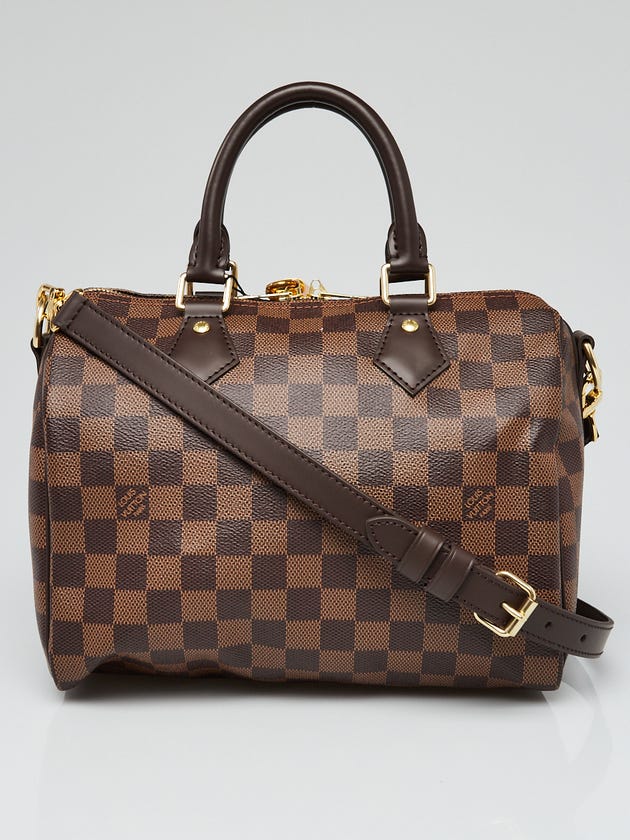 Louis Vuitton Damier Canvas Speedy Bandouliere 25 Bag