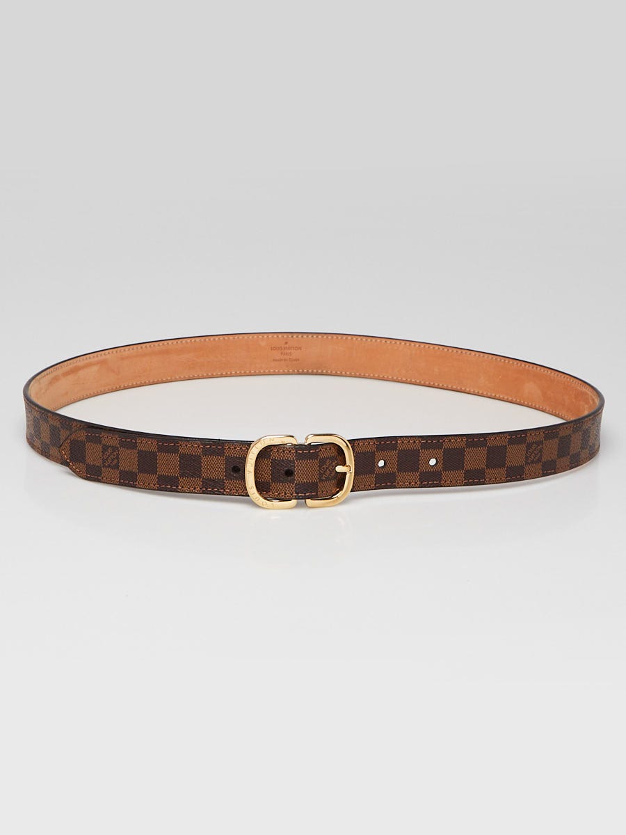 Louis Vuitton Damier Canvas 25mm Mini Belt Size 85/34  display picture 2