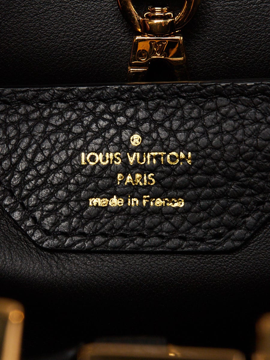 Louis Vuitton Capucines PM Black - Designer WishBags