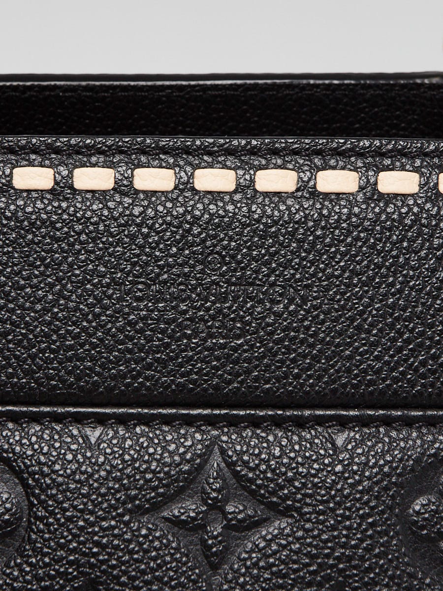 Louis Vuitton Black Monogram Empreinte Vosges Bag at Jill's Consignment