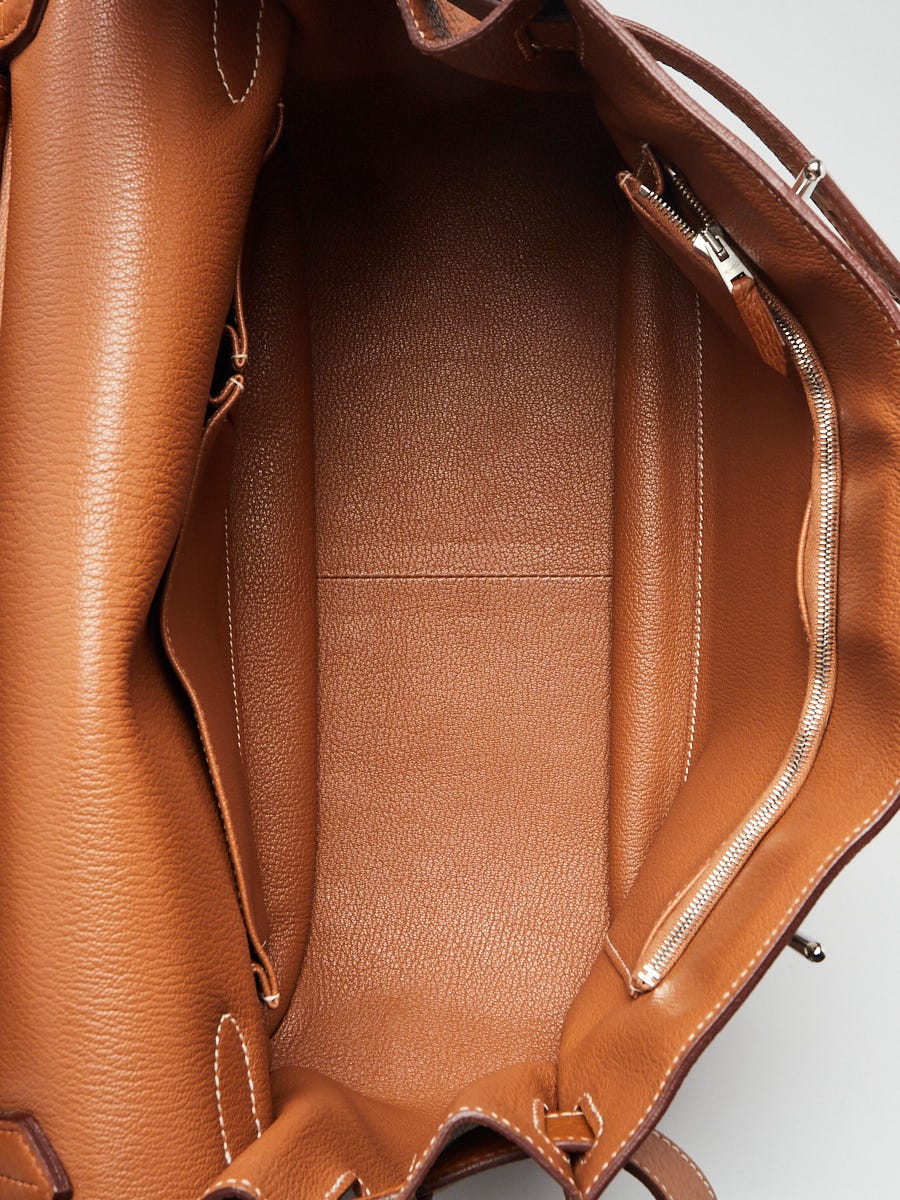 Hermes 35cm Orange Swift Leather Palladium Plated Hardware Birkin Bag -  Yoogi's Closet