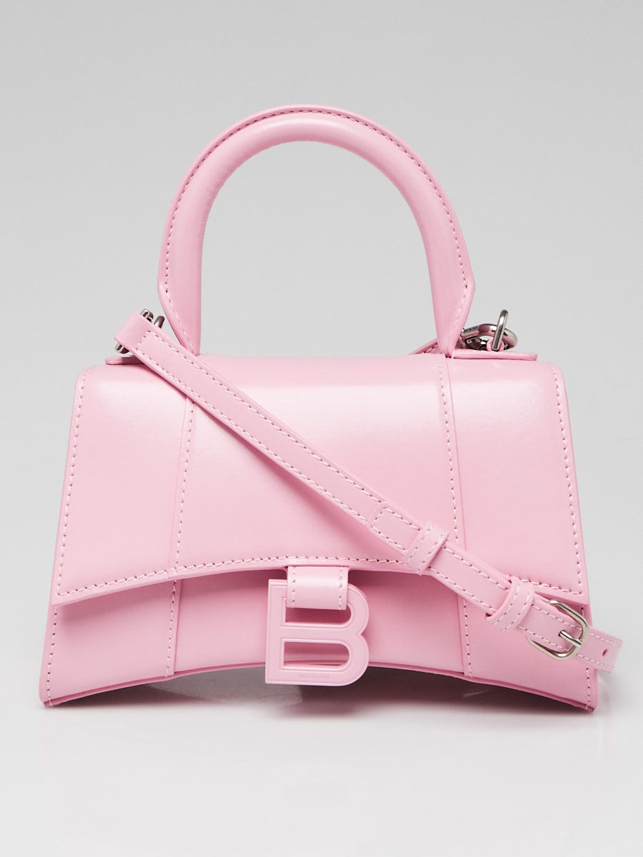 Hourglass XS Top Handle Bag in Pink  COSETTE