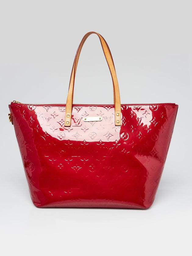 Louis Vuitton Pomme D'Amour Monogram Vernis Bellevue GM Bag