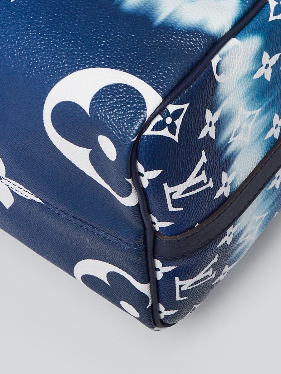 Louis Vuitton Cosmetic Pouch LV Escale Bleu in Coated Canvas/Cowhide  Leather with Silver-tone - US
