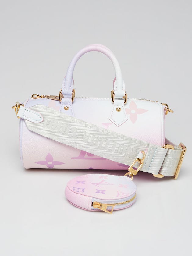 Louis Vuitton Limited Edition Sunrise Pastel Monogram Canvas Papillon BB Bag