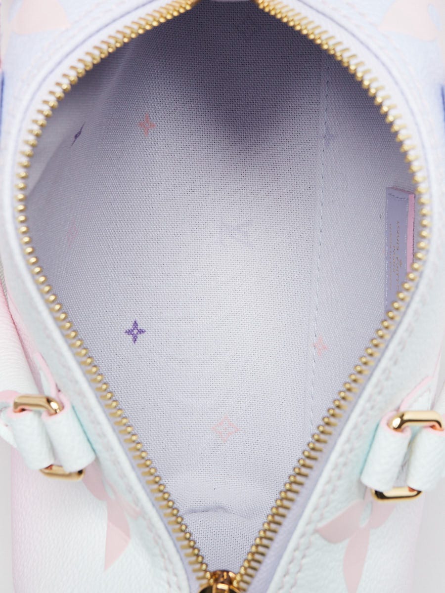 Louis Vuitton Limited Edition Monogram Canvas Match Speedy Bandouliere 25  Bag - Yoogi's Closet