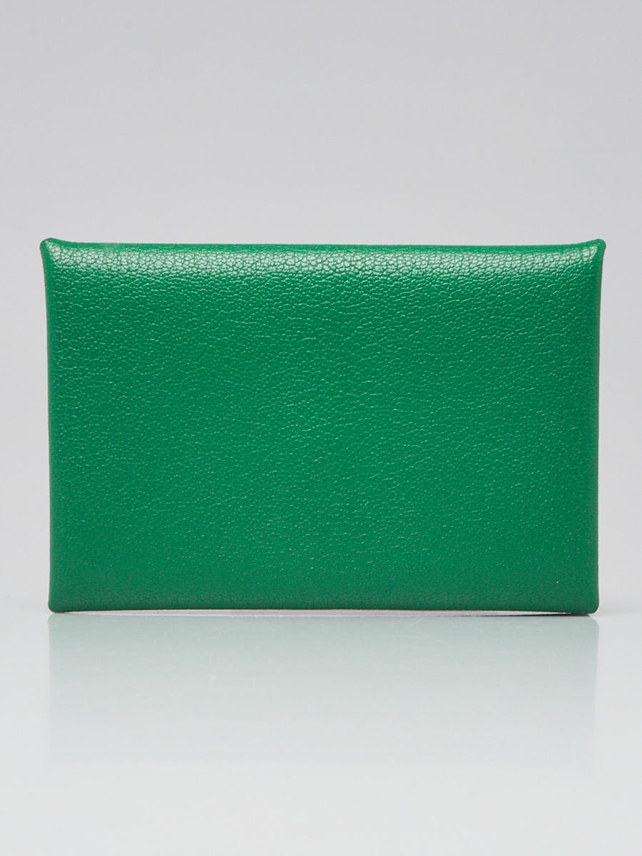 Hermes Bambou Chevre Mysore Calvi Card Case