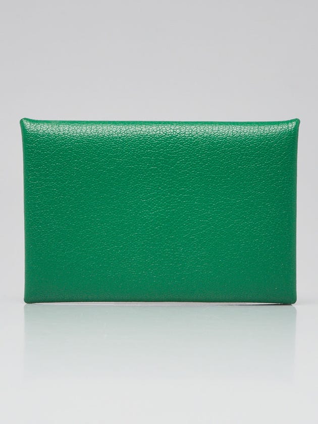 Hermes Bambou Chevre Mysore Calvi Card Case