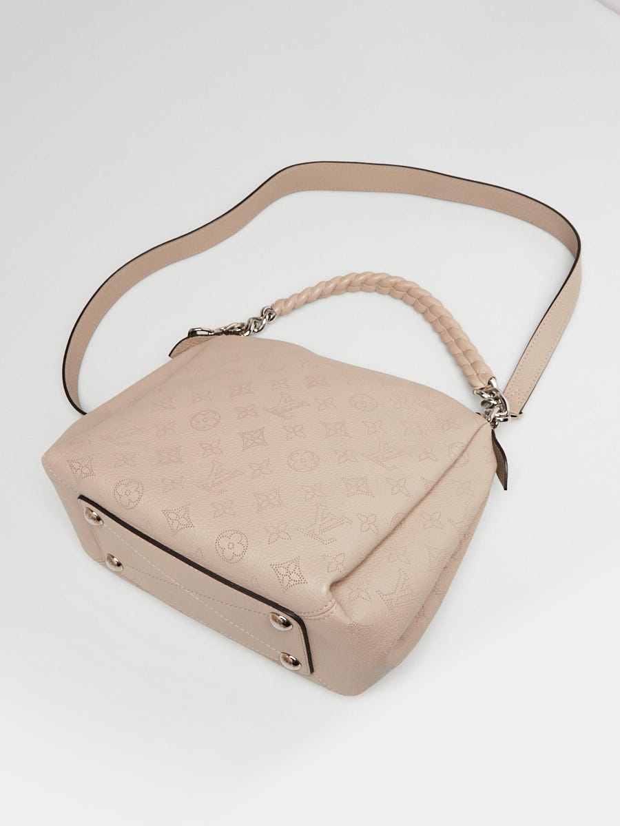 Louis Vuitton Galet Monogram Mahina Leather Babylone Chain Bb Bag