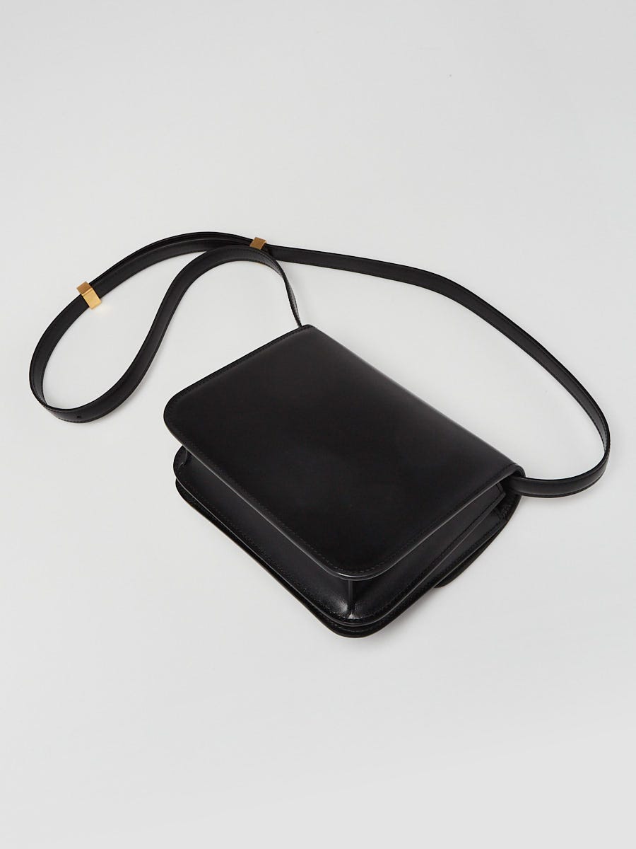 Celine Small Black Calfskin Box Bag⁣ ⁣⁣⁣⁣⁣⁣⁣⁣⁣⁣ – Coco Approved Studio