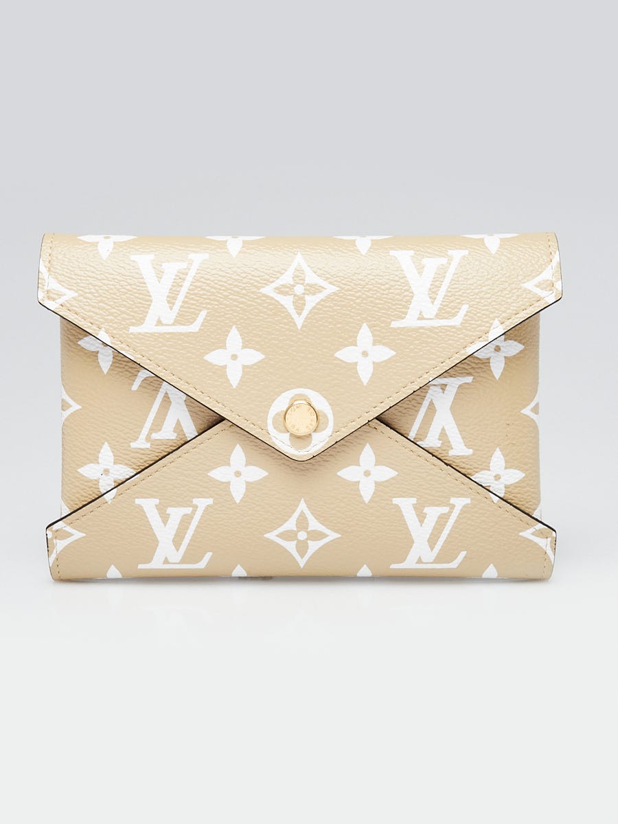 Louis Vuitton Beige Monogram Canvas Kirigami Medium Envelope