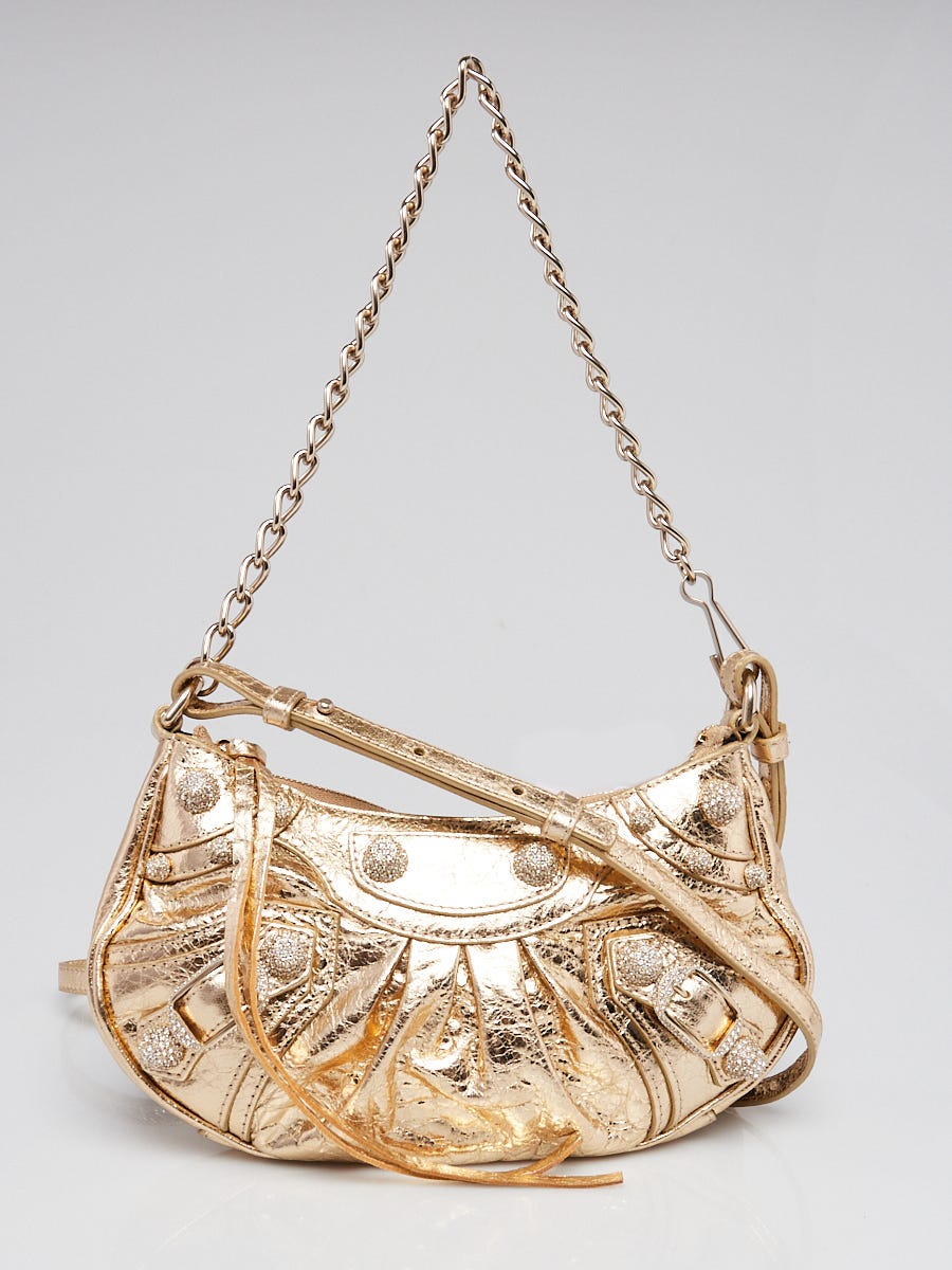 Hourglass XS CrystalEmbellished Handbag  Endource