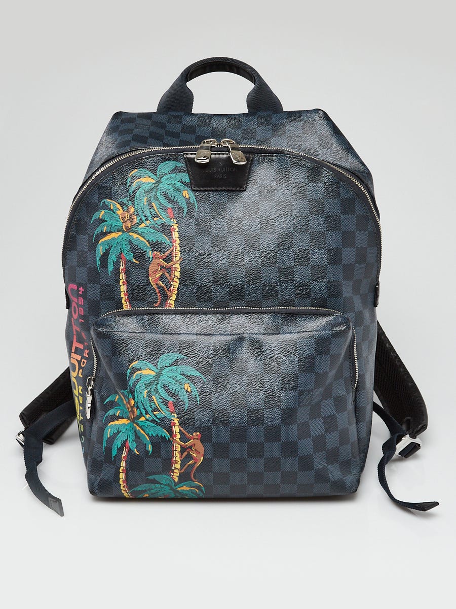 Louis Vuitton Limited Edition Damier Cobalt Jungle Apollo Backpack