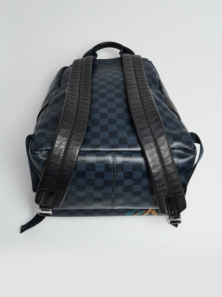 Louis Vuitton Apollo Backpack Limited Edition Damier Cobalt Jungle at  1stDibs