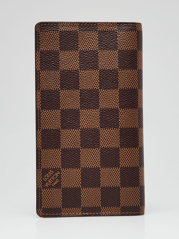 Louis Vuitton Damier Canvas Checkbook Wallet
