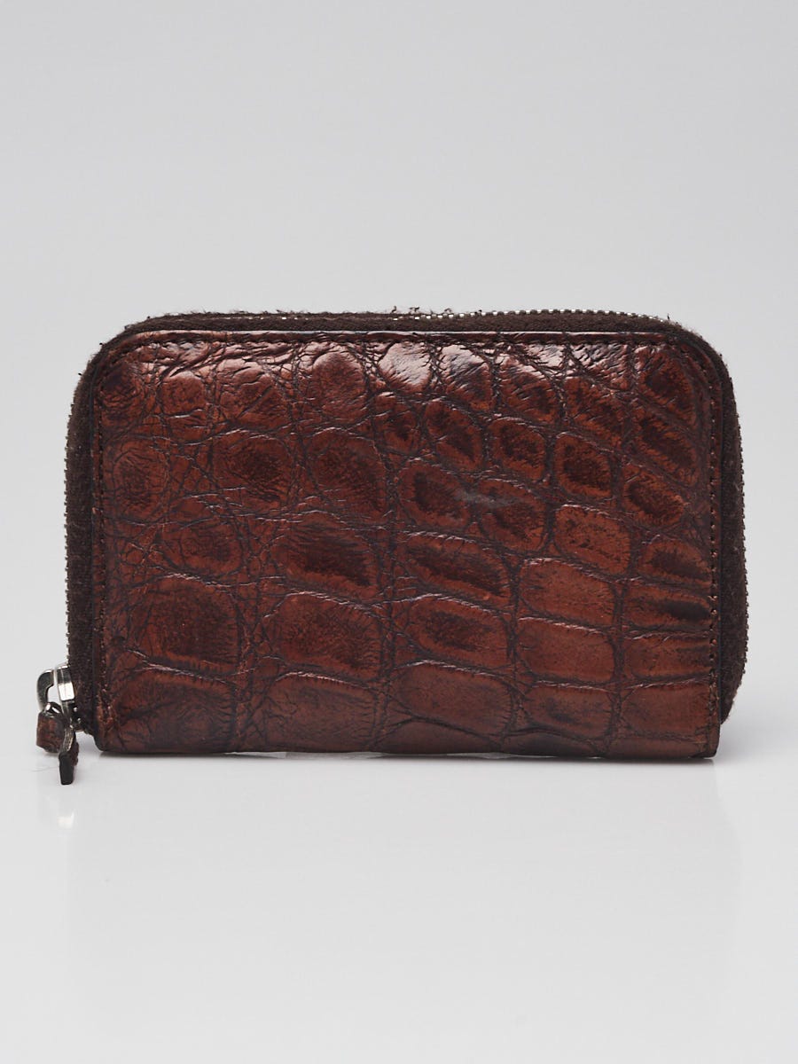 Shop Louis Vuitton ZIPPY WALLET Men's Wallets & Card Holders Crocodile