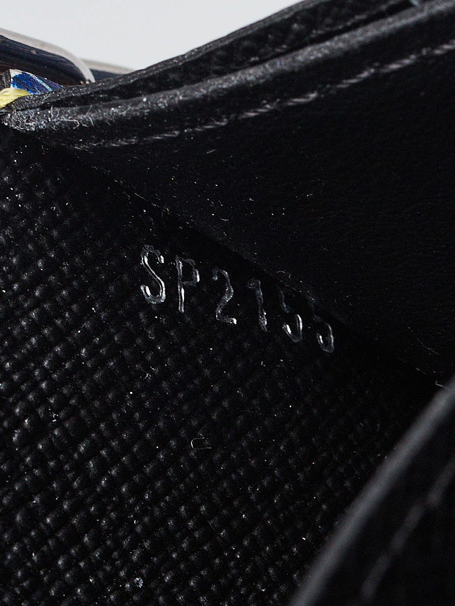 Louis Vuitton Blue Denim Aztec Epi Leather Twist MM Bag - Yoogi's Closet