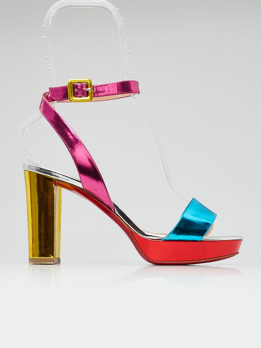 Christian Louboutin マルチカラーシースルー Christian Louboutin マルチカラーシースルー