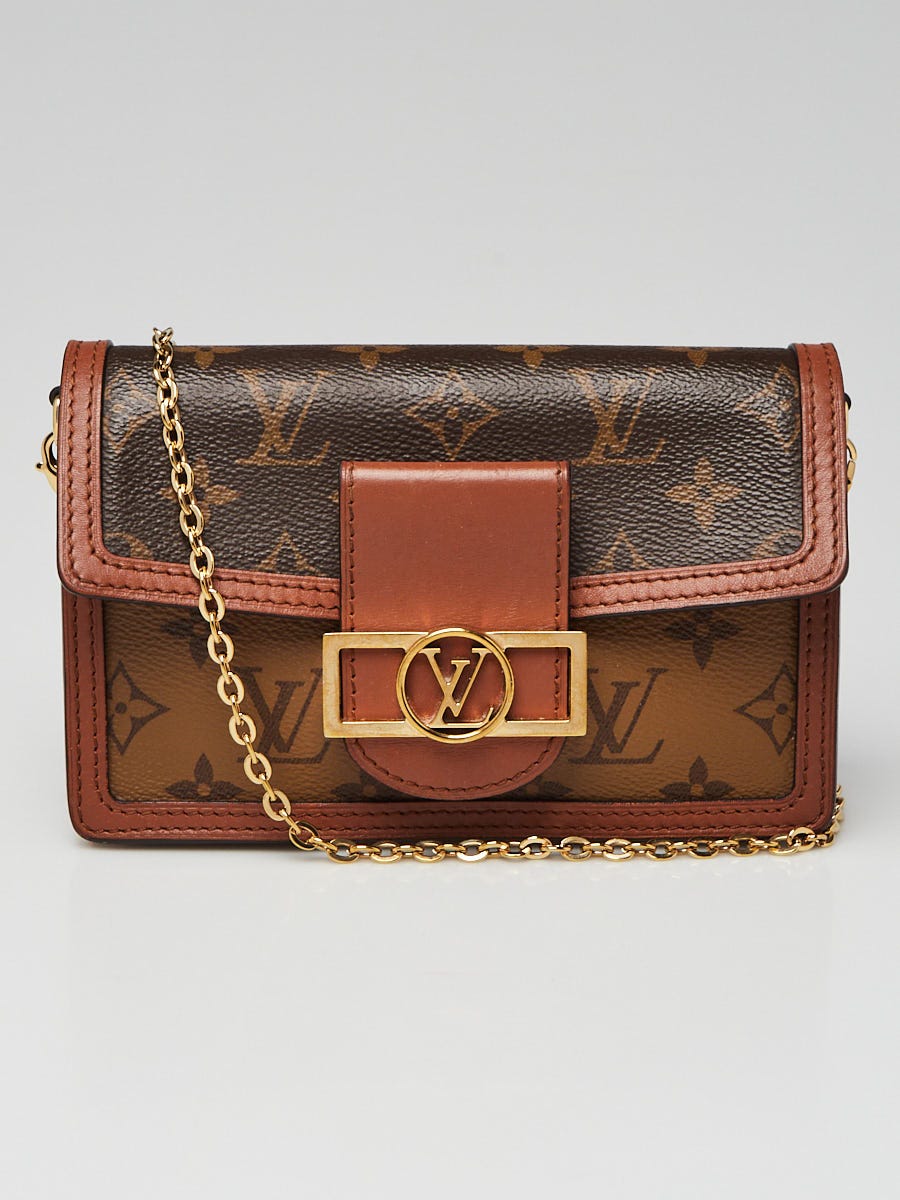 Louis Vuitton Monogram Reverse Canvas Wallet On Chain Dauphine Bag -  Yoogi's Closet