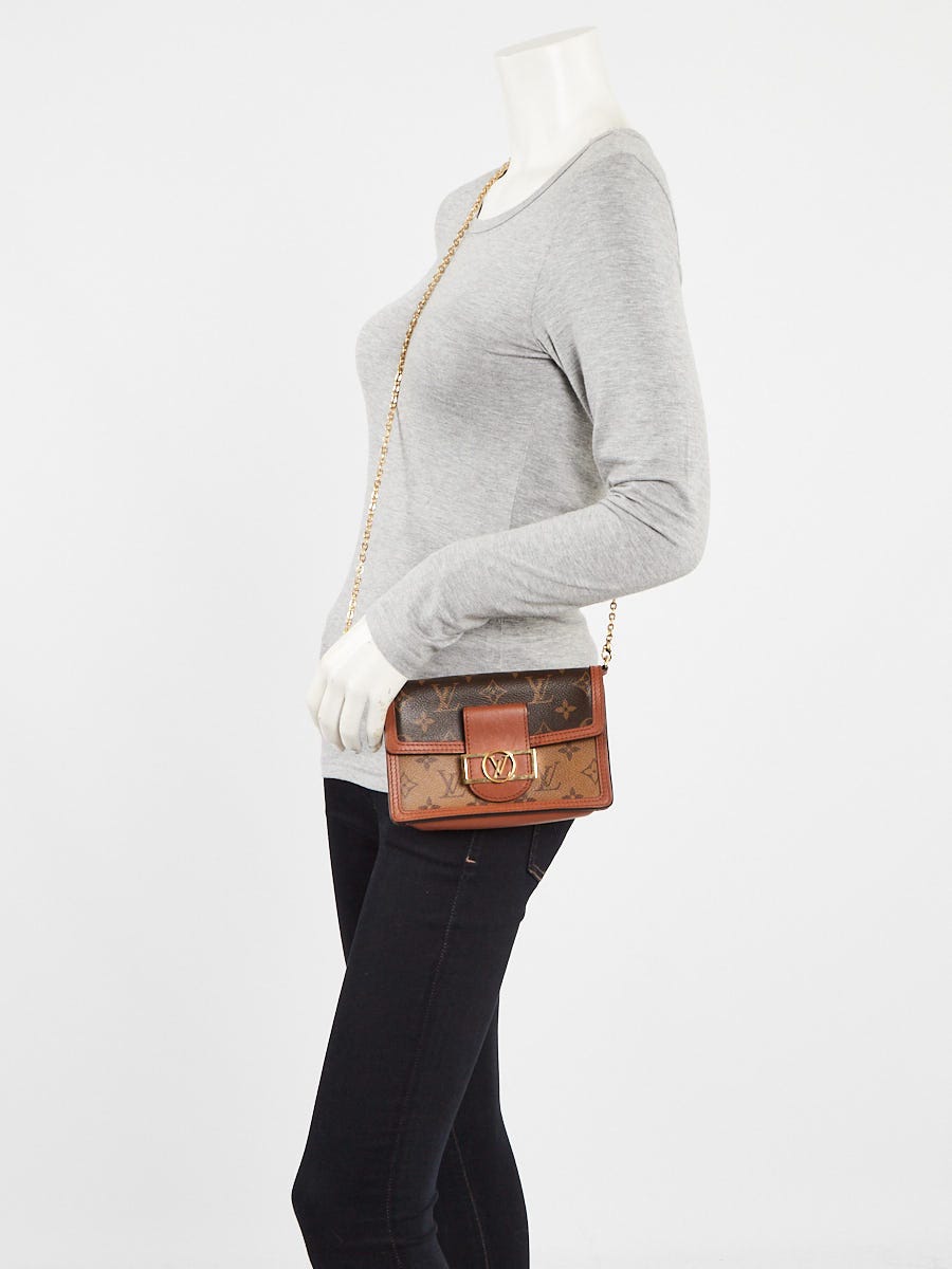 Dauphine Chain Wallet leather crossbody bag
