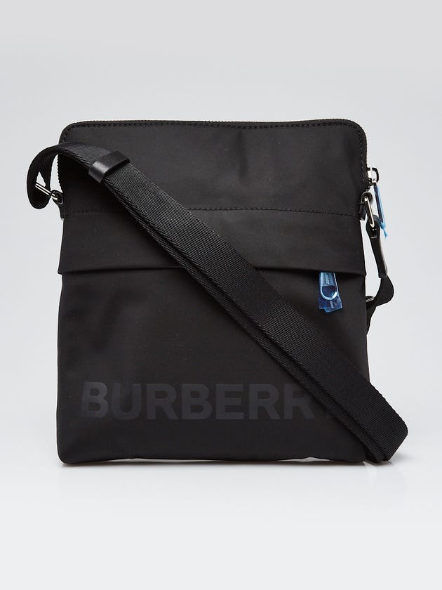 Burberry logo print nylon crossbody bag Clearance