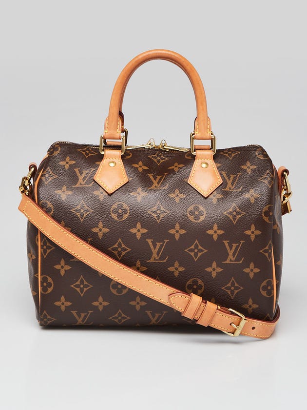 Louis Vuitton Monogram Canvas Speedy Bandouliere 25 Bag