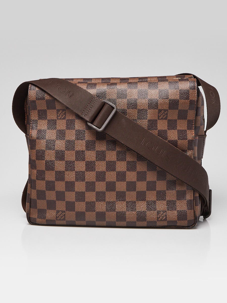 Brown Louis Vuitton Damier Ebene Naviglio Crossbody Bag
