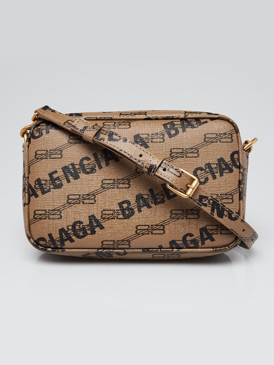 Balenciaga bb monogram discount small camera bag