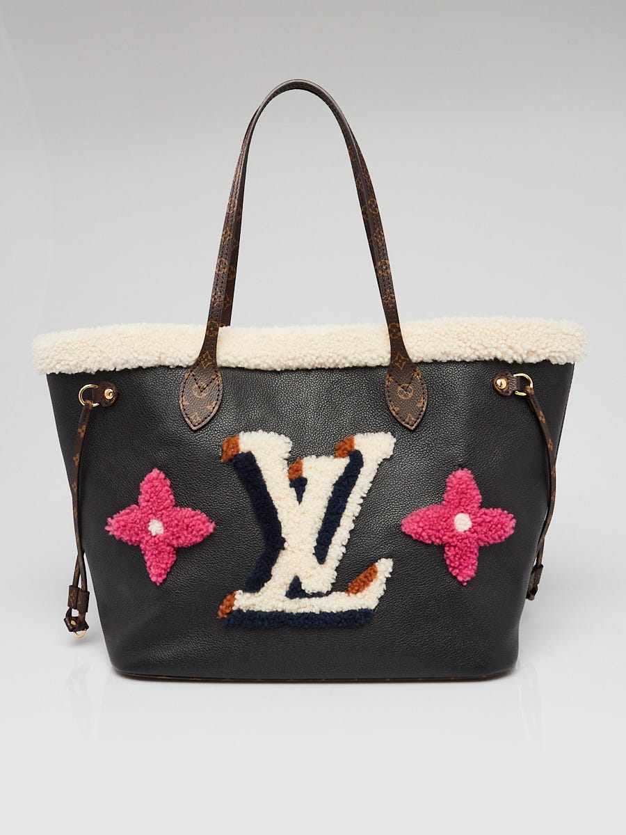 Louis Vuitton Limited Edition Monogram Teddy Neverfull Bag