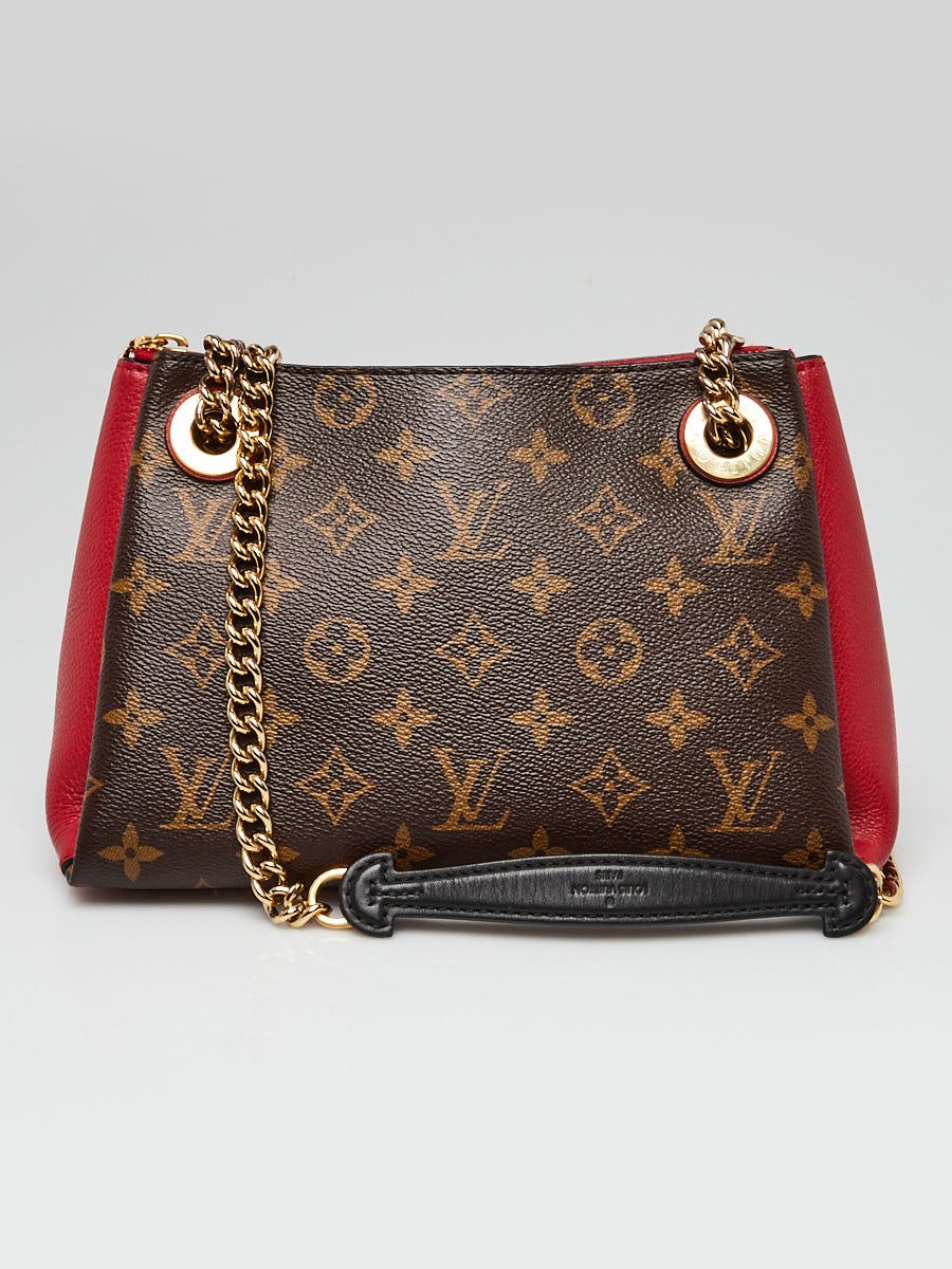 Louis Vuitton Cerise Monogram Canvas Leather Surene BB Bag - Yoogi's Closet