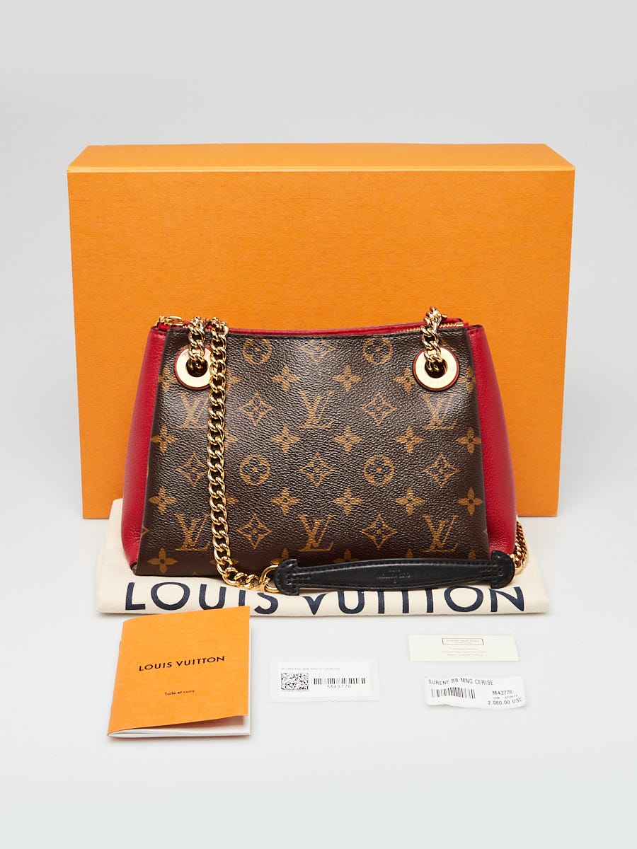 Louis Vuitton Cerise Monogram Canvas Leather Surene BB Bag