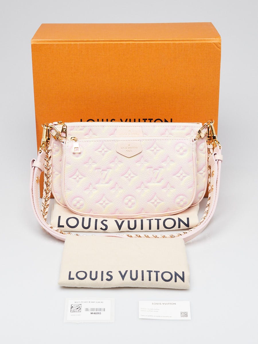 Louis Vuitton Multi Pochette Accessoires Stardust Monogram Empreinte  Leather at 1stDibs