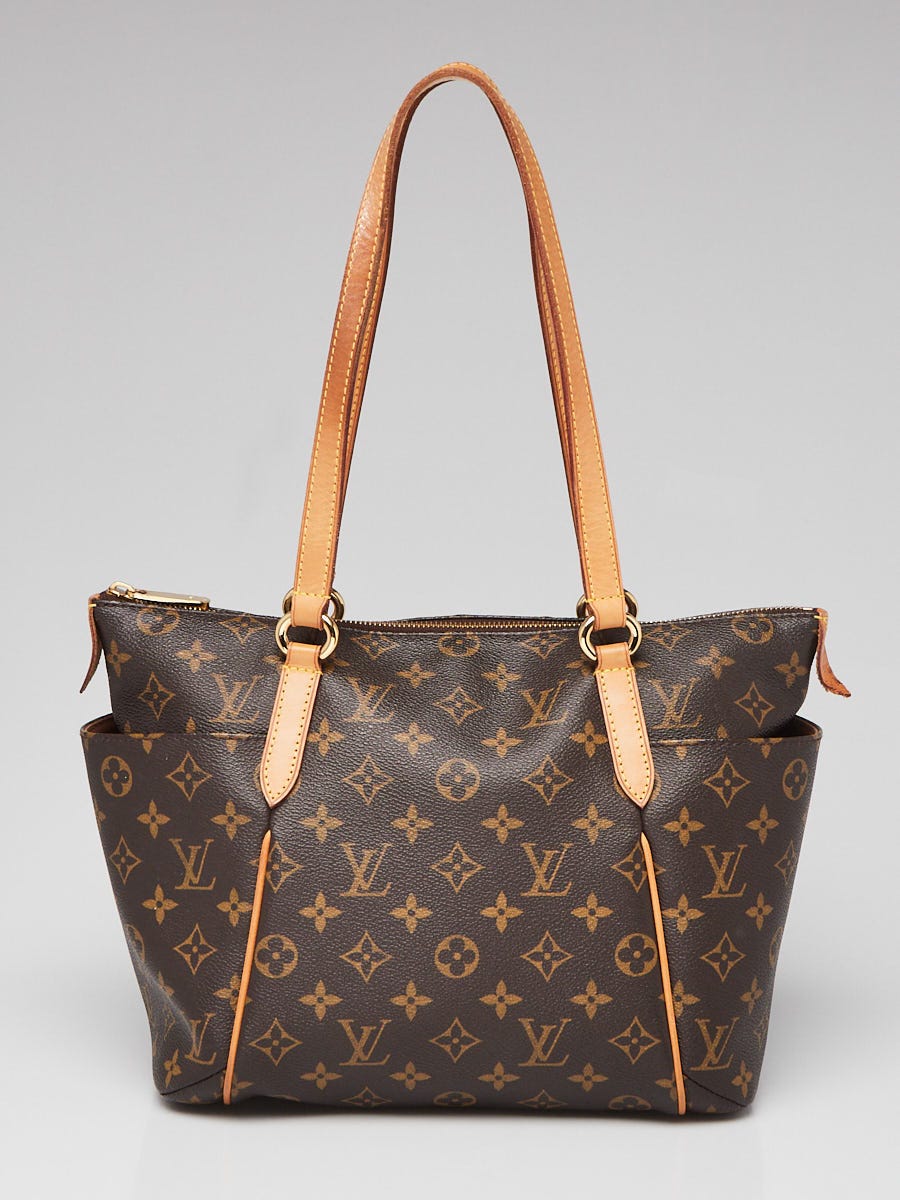 Louis Vuitton Totally PM Monogram Canvas Shoulder Tote Bag Brown