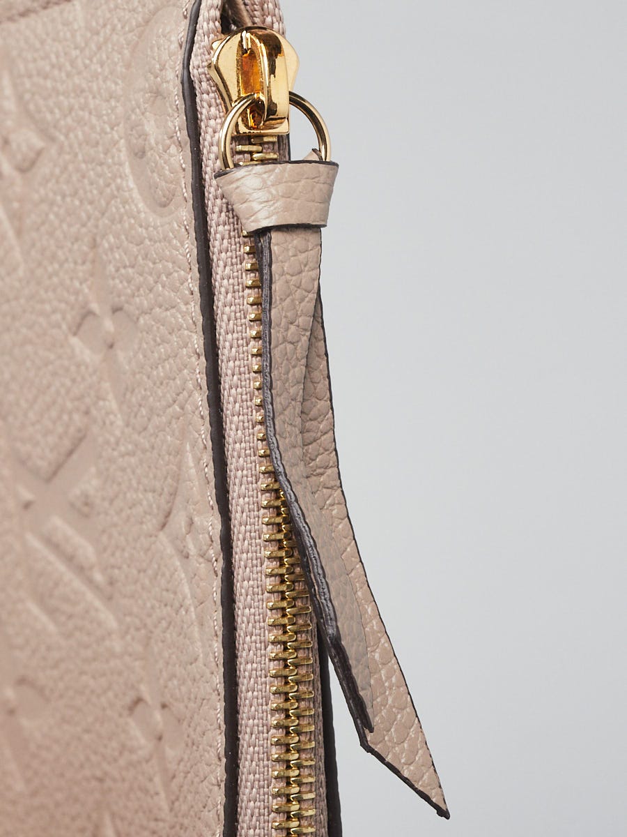 Louis Vuitton Pochette Felicie Monogram Empreinte Tourterelle in Empreinte  Leather with Gold-tone - US